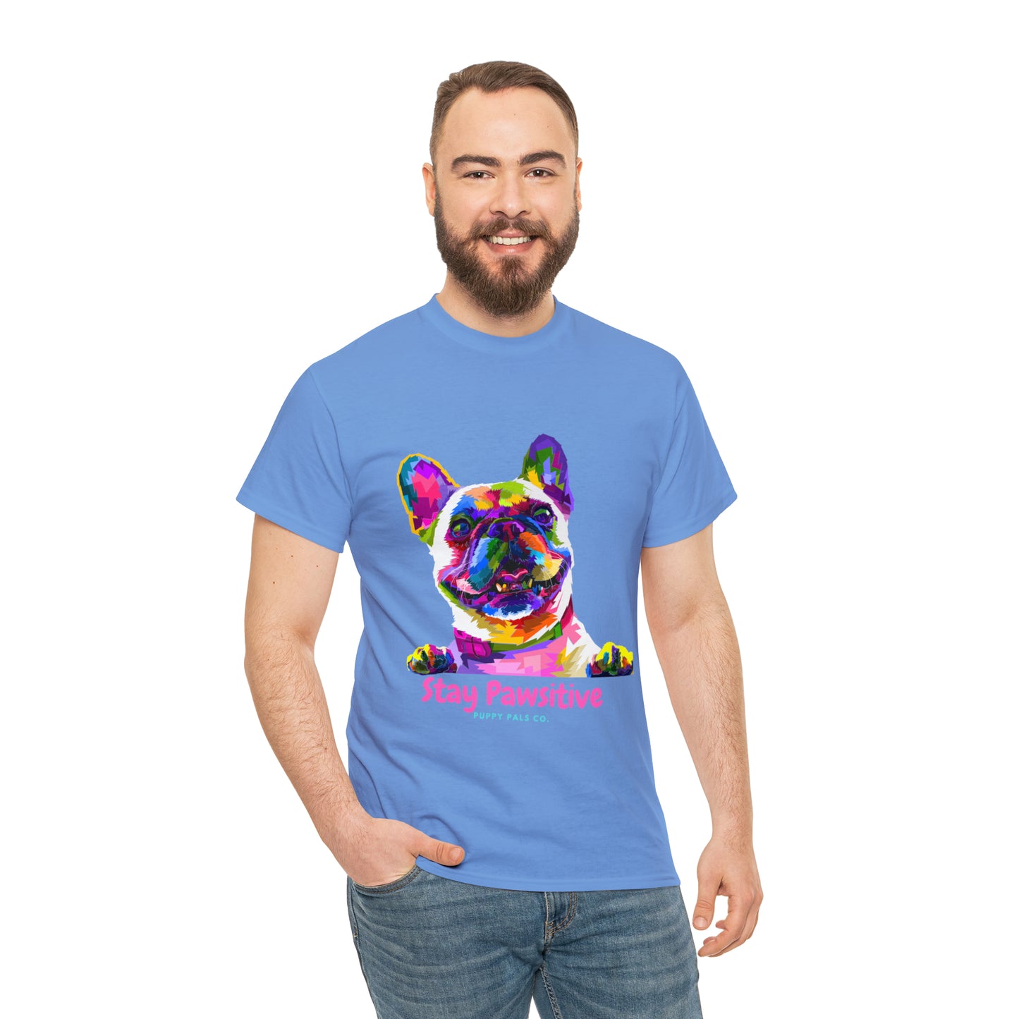 Stay Pawsitive Tee Shirt
