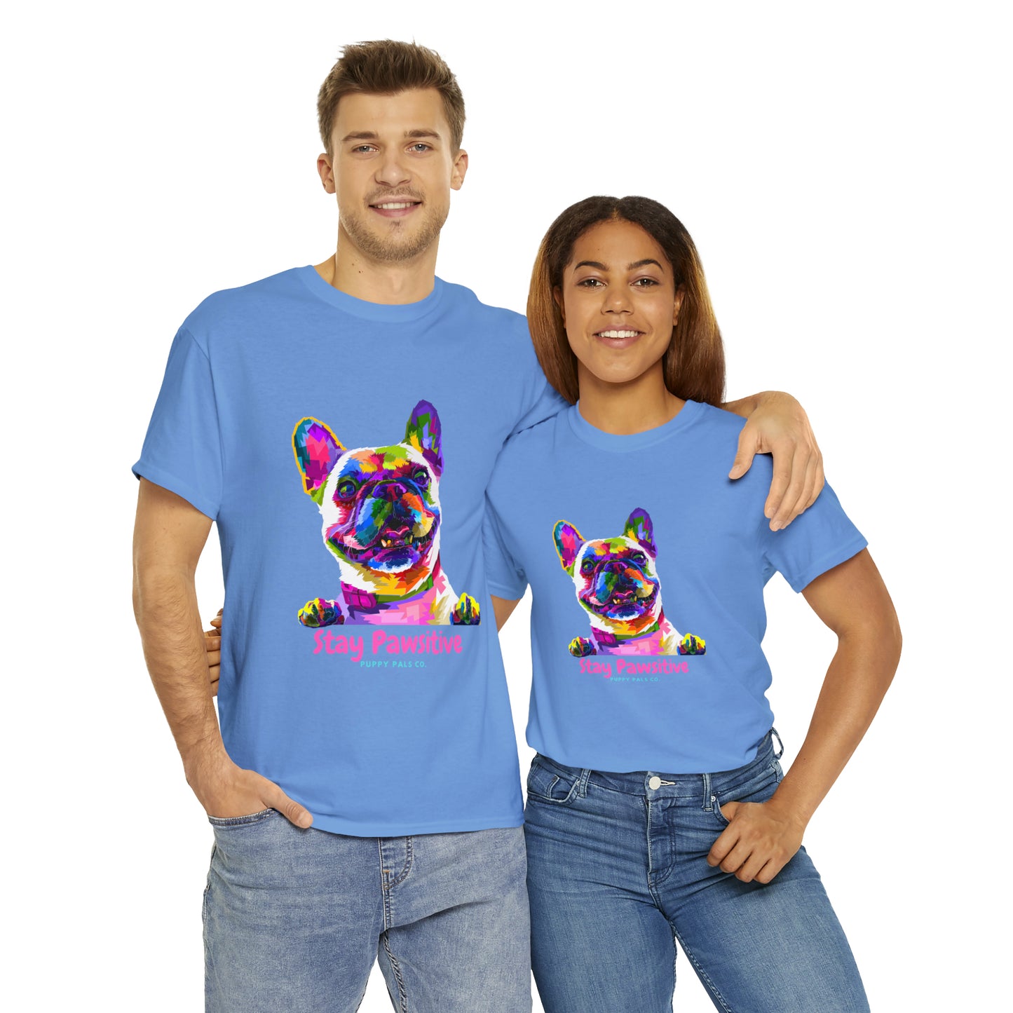 Stay Pawsitive Tee Shirt