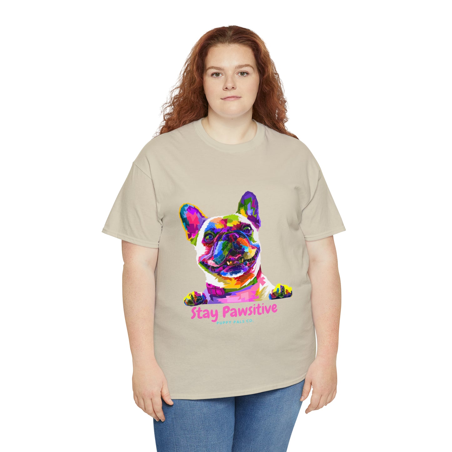 Stay Pawsitive Tee Shirt