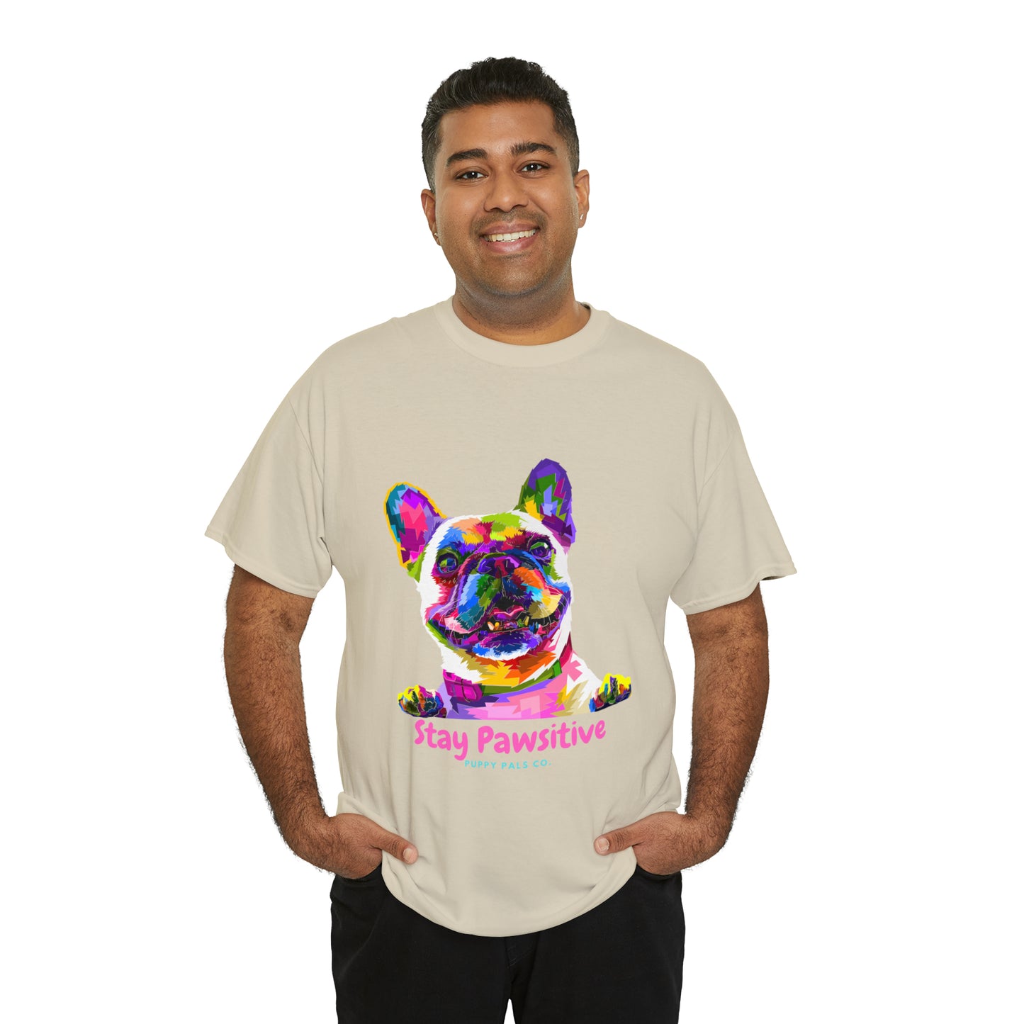 Stay Pawsitive Tee Shirt