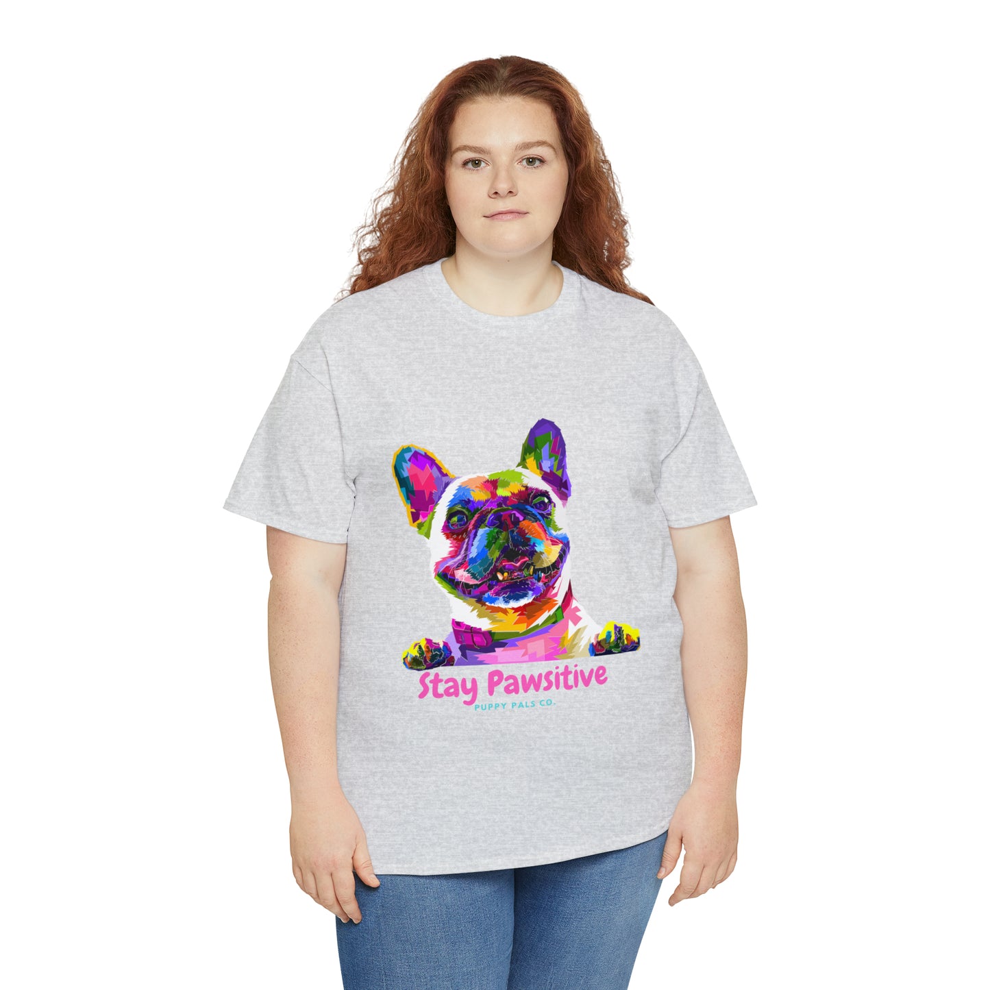 Stay Pawsitive Tee Shirt