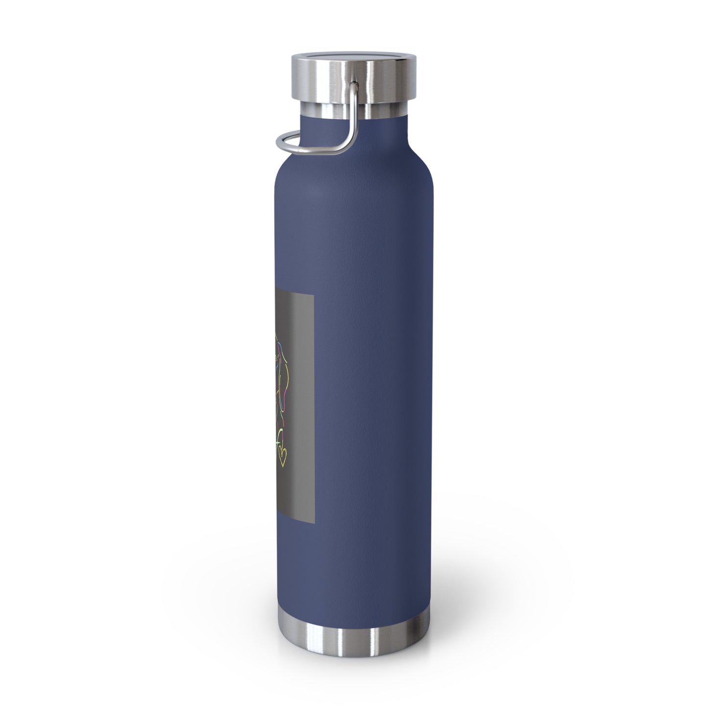 Copper Vacuum Insulated Bottle, 22oz