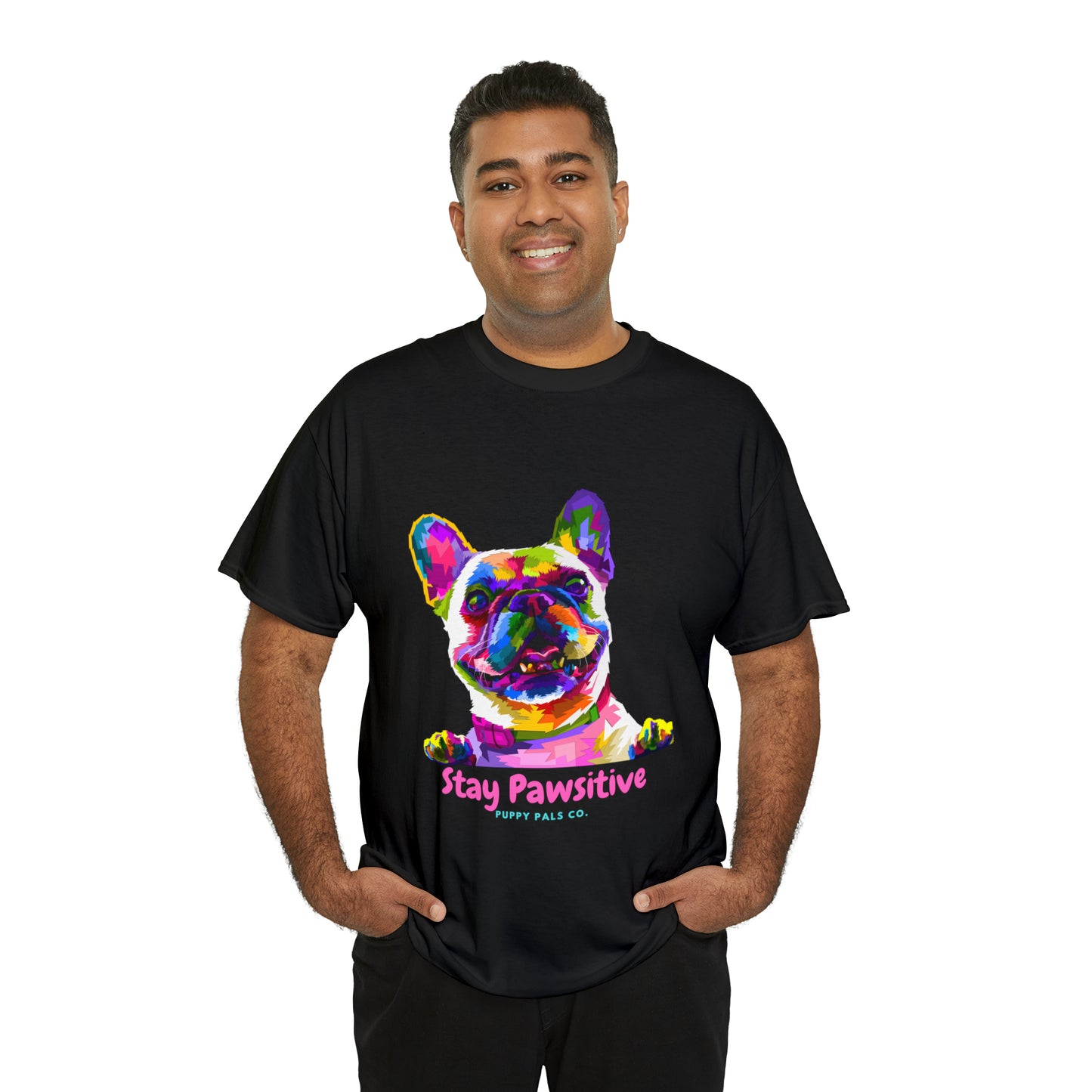 Stay Pawsitive Tee Shirt