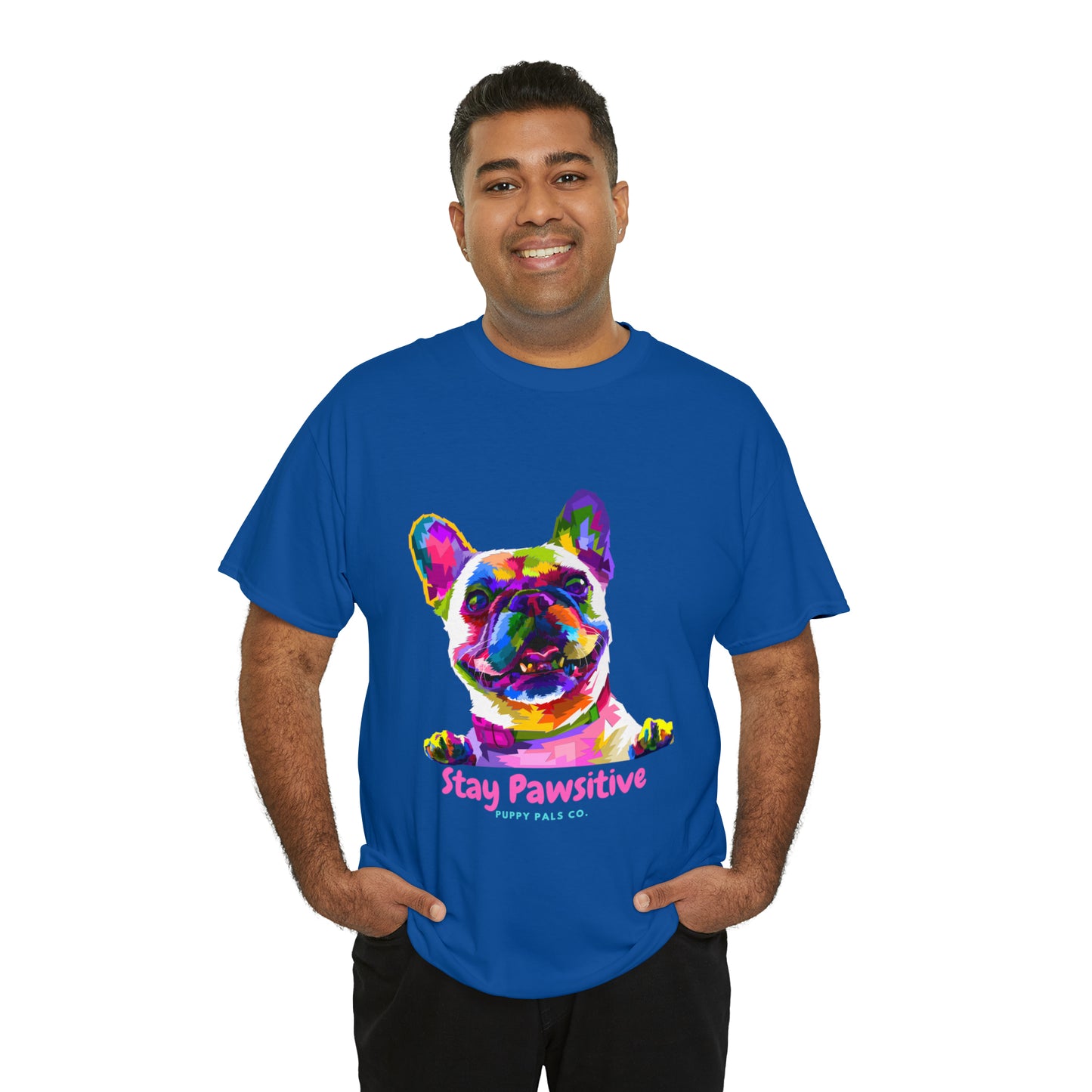 Stay Pawsitive Tee Shirt
