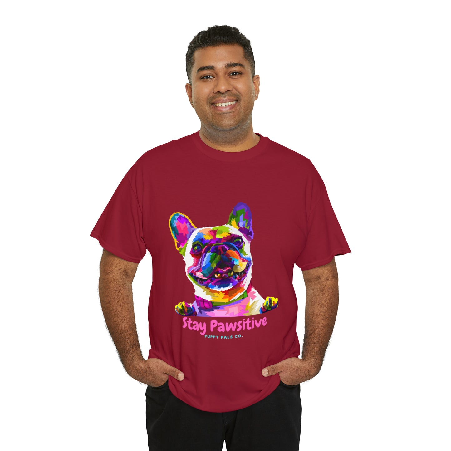 Stay Pawsitive Tee Shirt