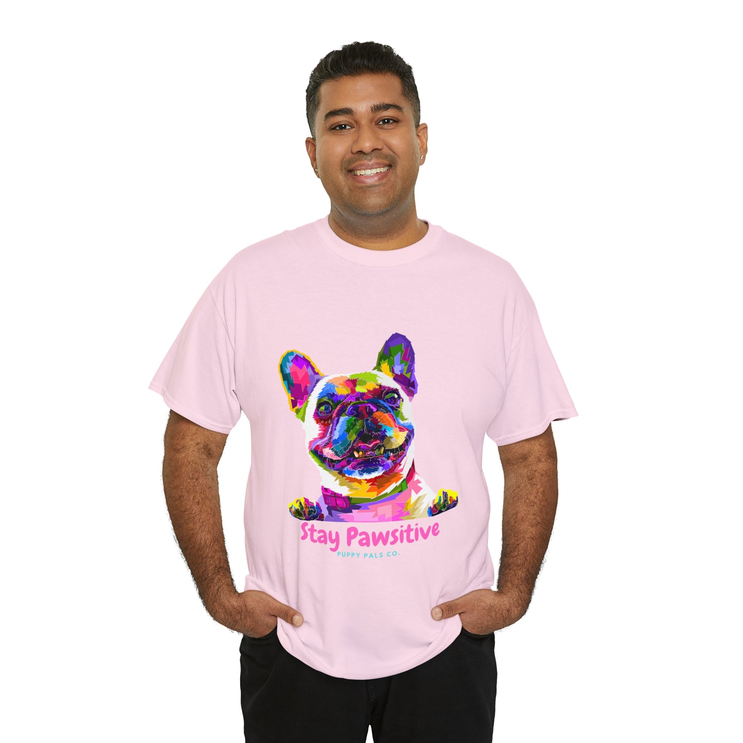 Stay Pawsitive Tee Shirt
