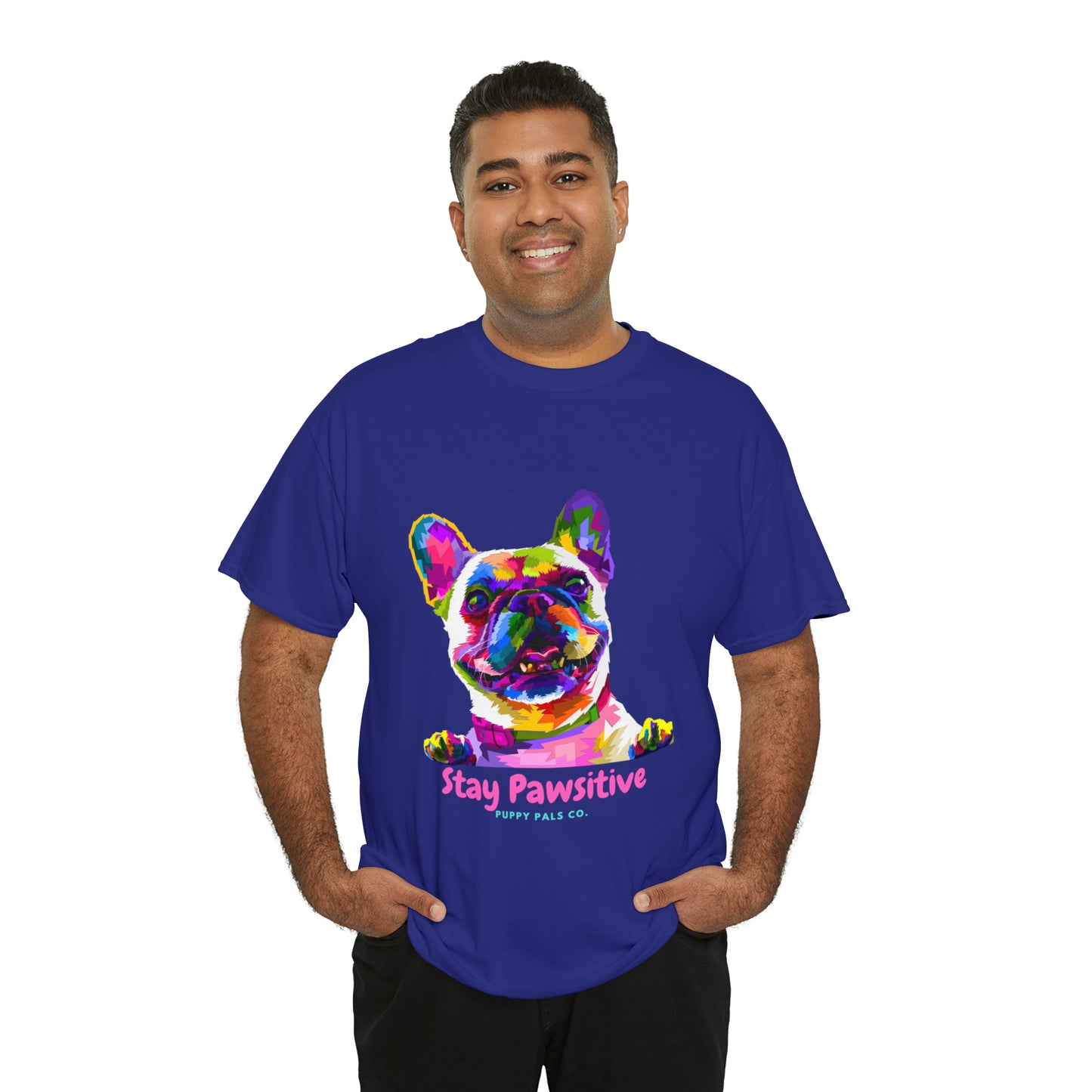 Stay Pawsitive Tee Shirt