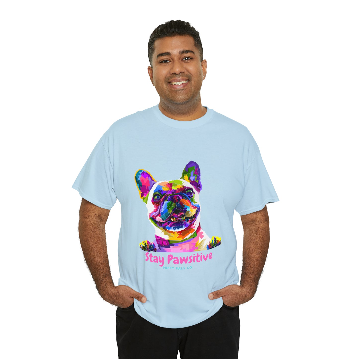 Stay Pawsitive Tee Shirt