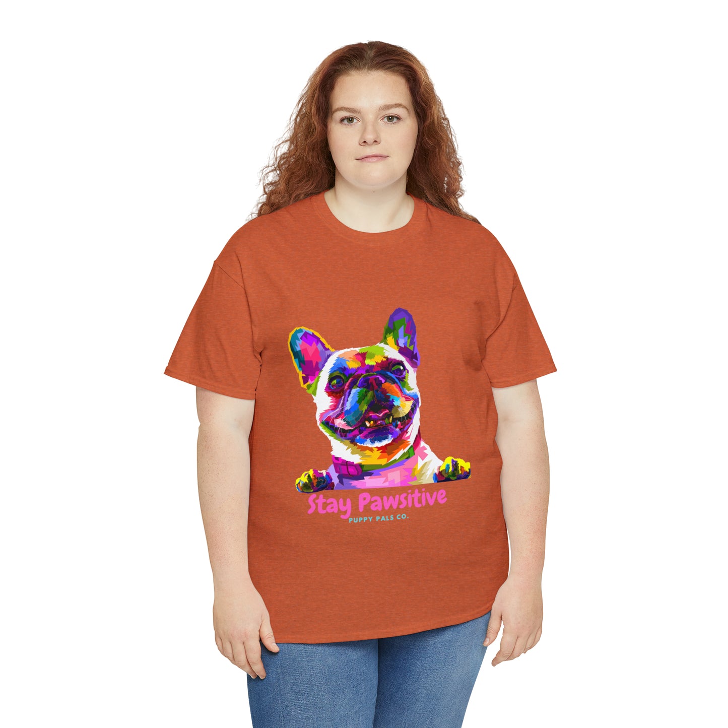 Stay Pawsitive Tee Shirt