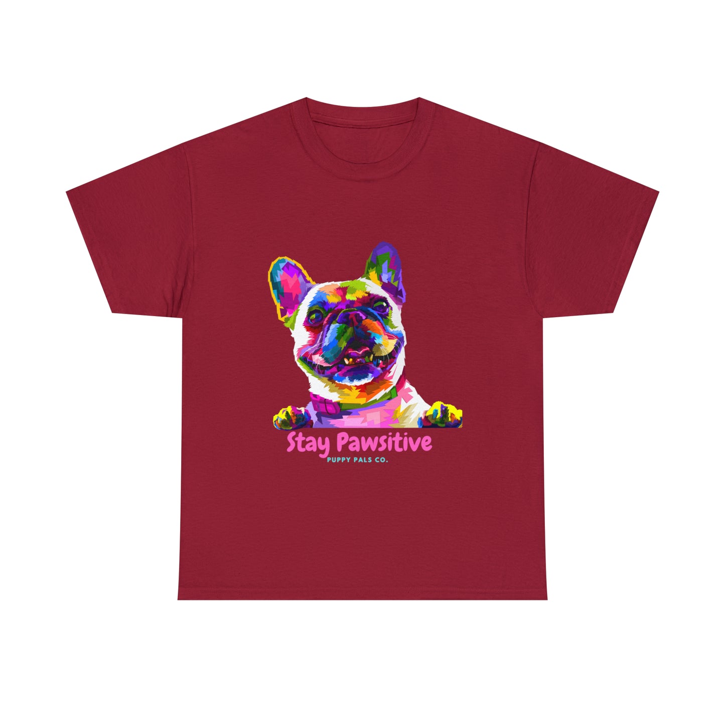 Stay Pawsitive Tee Shirt